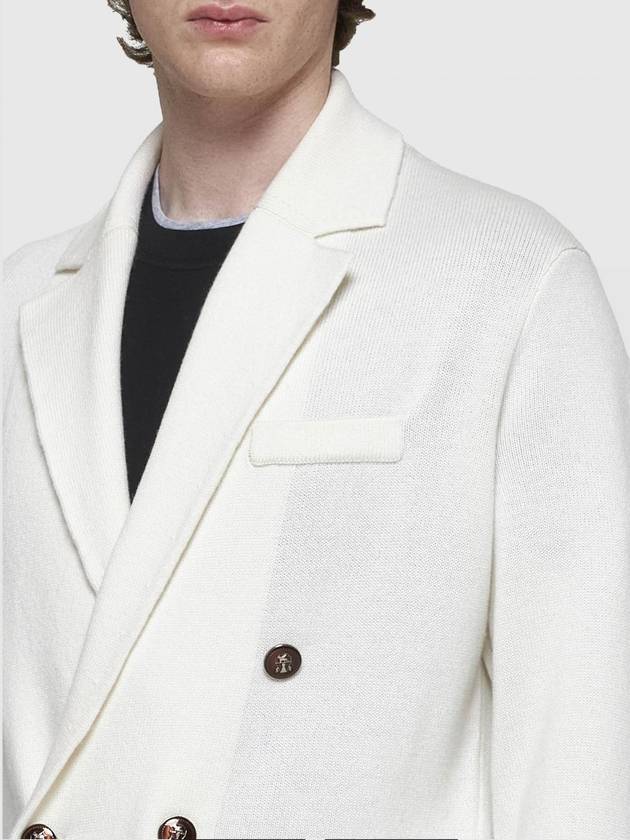 Blazer a doppiopetto Brunello Cucinelli in cashmere - BRUNELLO CUCINELLI - BALAAN 3