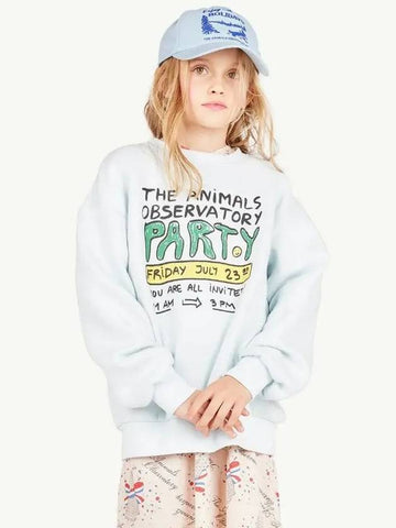 Kids Celeste Party Bear Sweatshirt F24022 086FP - THE ANIMALS OBSERVATORY - BALAAN 1