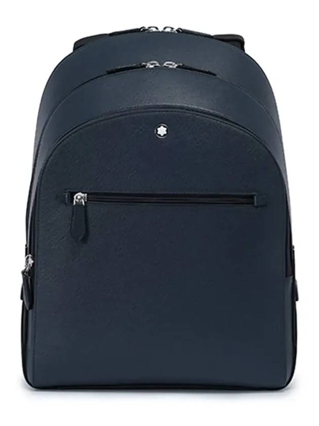 Sartorial Medium 3 Compartments Backpack Ink Blue - MONTBLANC - BALAAN 5