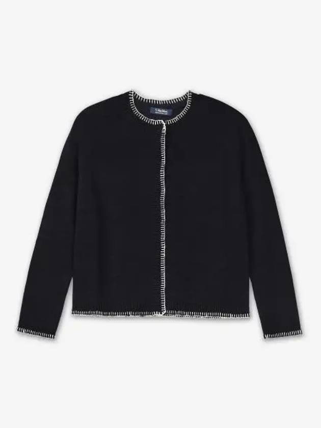 Max Mara DIZZY cardigan black 29346063600009 - S MAX MARA - BALAAN 2