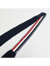 Hector Pointel Knit Silk Tie Navy - THOM BROWNE - BALAAN 5
