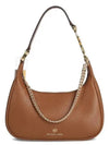 Piper Small Pebbled Leather Shoulder Bag Brown - MICHAEL KORS - BALAAN 2