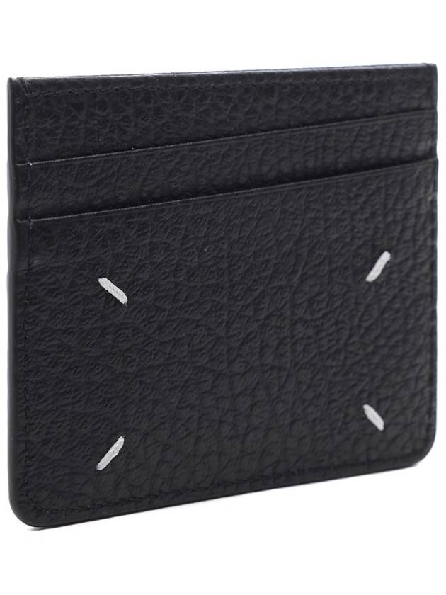 Four Stitch Card Wallet Black - MAISON MARGIELA - BALAAN 4