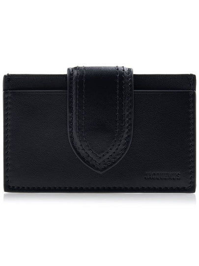 Le Porte Carte Bambino Flap Card Wallet  Black - JACQUEMUS - BALAAN 2