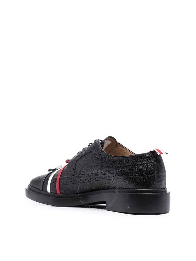 Bow Longwing Brogue Black - THOM BROWNE - BALAAN 4