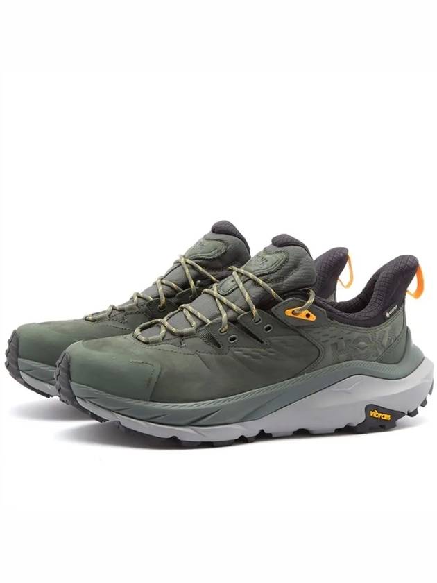 Kaha 2 Low Low Top Sneakers Olive - HOKA ONE ONE - BALAAN 4