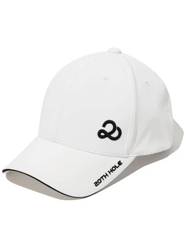 Symbol logo volume embroidery ball cap WHITE - 20THHOLE - BALAAN 1