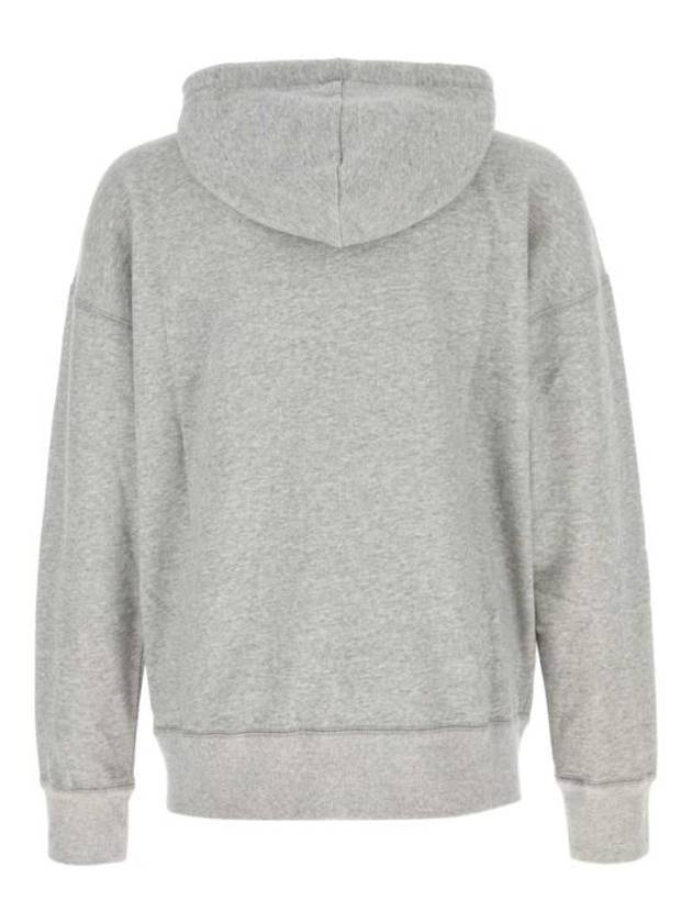 Miley Big Logo Hoodie Grey White - ISABEL MARANT - BALAAN 3