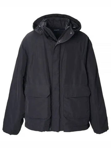 Kick hooded jacket black 704548 TMO17 - BALENCIAGA - BALAAN 1