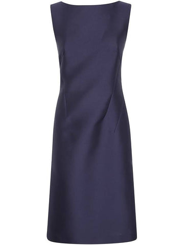 Alberta Ferretti Mikado Midi Dress Clothing - ALBERTA FERRETTI - BALAAN 1