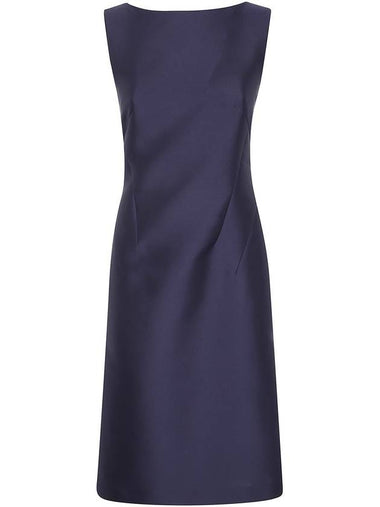 Alberta Ferretti Mikado Midi Dress Clothing - ALBERTA FERRETTI - BALAAN 1