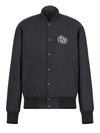 Logo Atelier Bomber Jacket Grey - DIOR - BALAAN 3