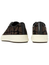 Toile Iconographe Low Top Sneakers Brown - VALENTINO - BALAAN 7