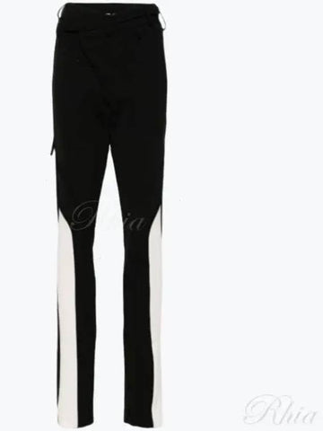 SPIRAL straight pants 2303501 black - OTTOLINGER - BALAAN 1