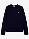 Tricolor Fox Patch Sweatshirt Dark Navy - MAISON KITSUNE - BALAAN 3