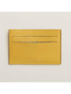 Citizen Twill Card Wallet Yellow - HERMES - BALAAN 1