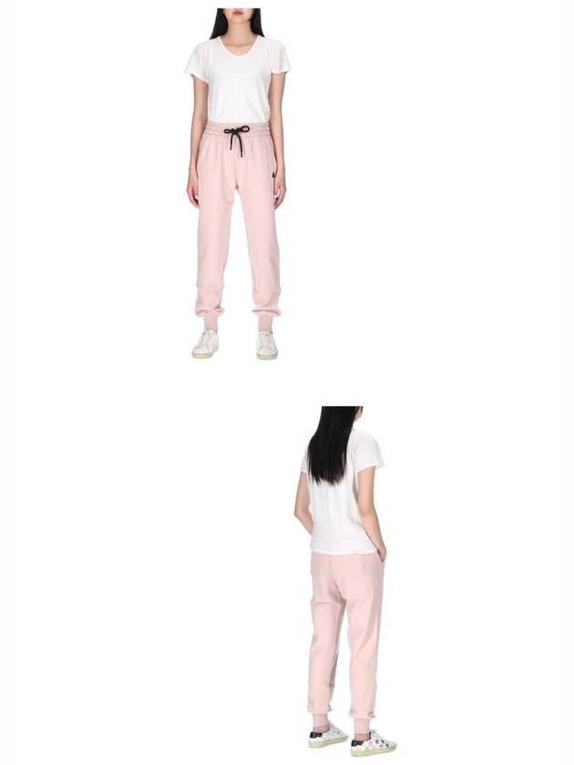s Women's Brooklyn Logo Jogger Pants Pink - MOOSE KNUCKLES - BALAAN.