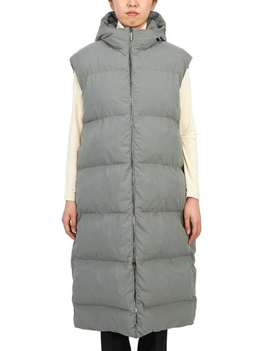 Women's Hooded Padded Vest Green - STUDIO NICHOLSON - BALAAN 1