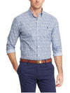 Classic Fit Floral Long Sleeve Shirt Blue - POLO RALPH LAUREN - BALAAN 1