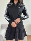 Jersey Track Jacket GD2374 Black WOMENS XS - ADIDAS - BALAAN 2