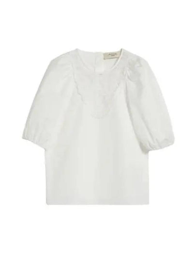 Manico Blouse White - MAX MARA - BALAAN 2