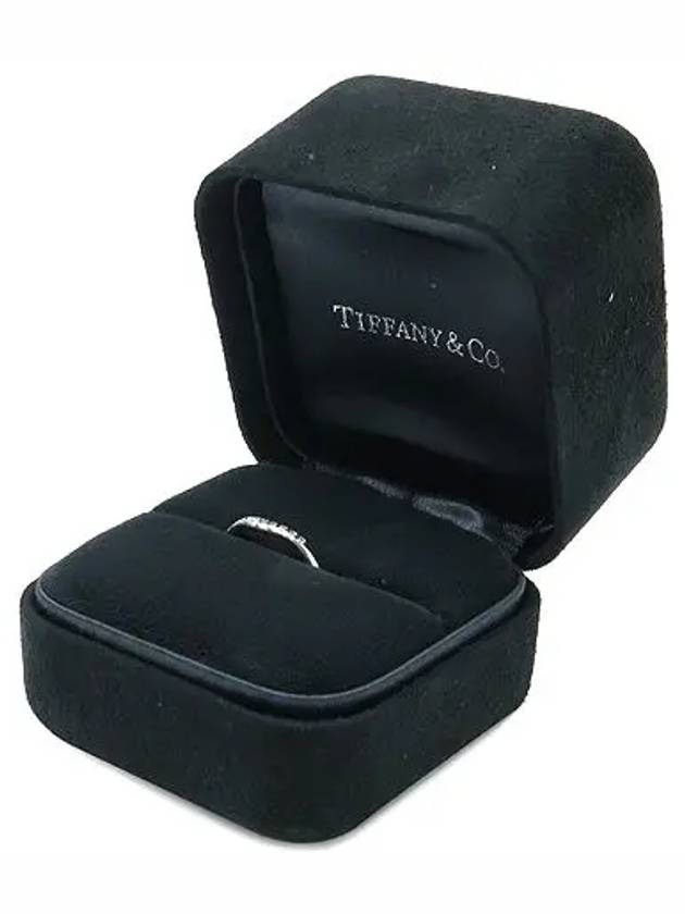 Tiffany ELSA PERETTI 9 point diamond PT950 platinum ring No 7 - TIFFANY & CO. - BALAAN 2