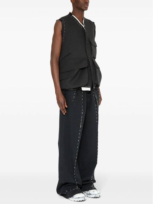 cargo wool vest - MAISON MARGIELA - BALAAN 3