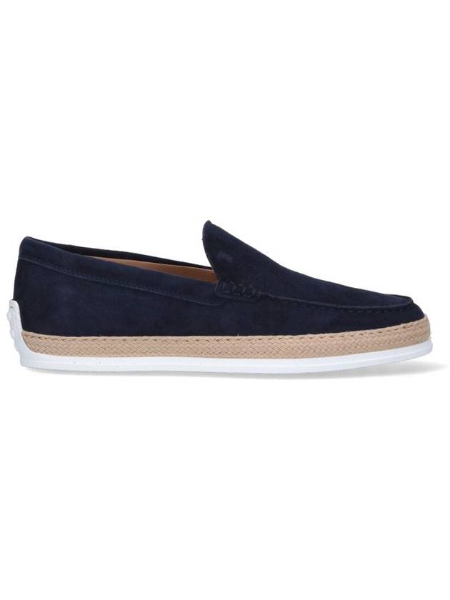 Men's Suede Slip-On Loafers Navy - TOD'S - BALAAN 2