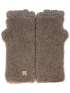 23FW Brown Manny Alpaca Cashmere Gloves MANNY 002 - MAX MARA - BALAAN 3