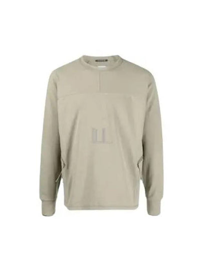 Metropolis Series Brushed Sweatshirt Green - CP COMPANY - BALAAN 2