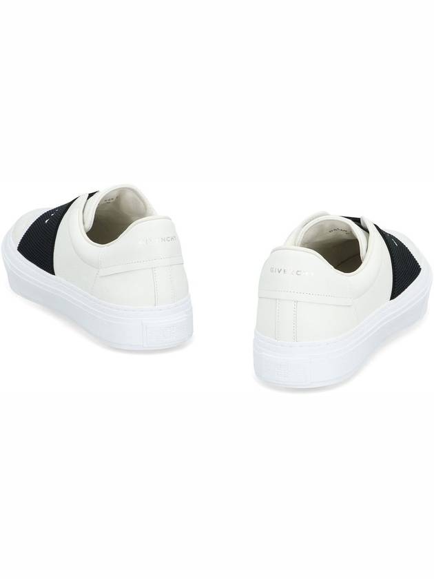 City Court Band Logo Low Top Sneakers White - GIVENCHY - BALAAN 5