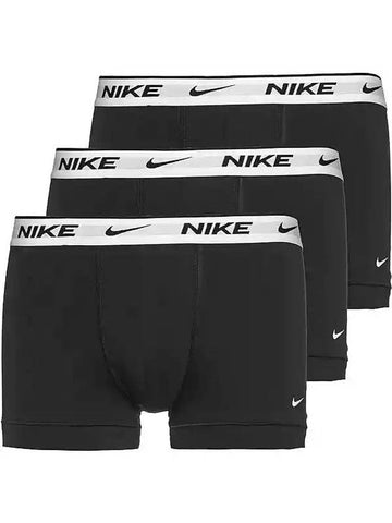 Men's Sportswear Briefs 3 Pack Black - NIKE - BALAAN 1