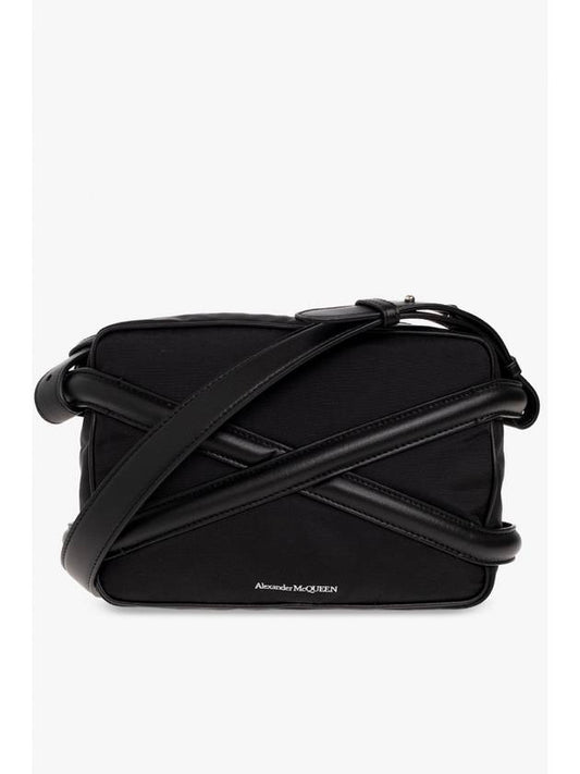Harness Nylon Cross Bag Black - ALEXANDER MCQUEEN - BALAAN 1