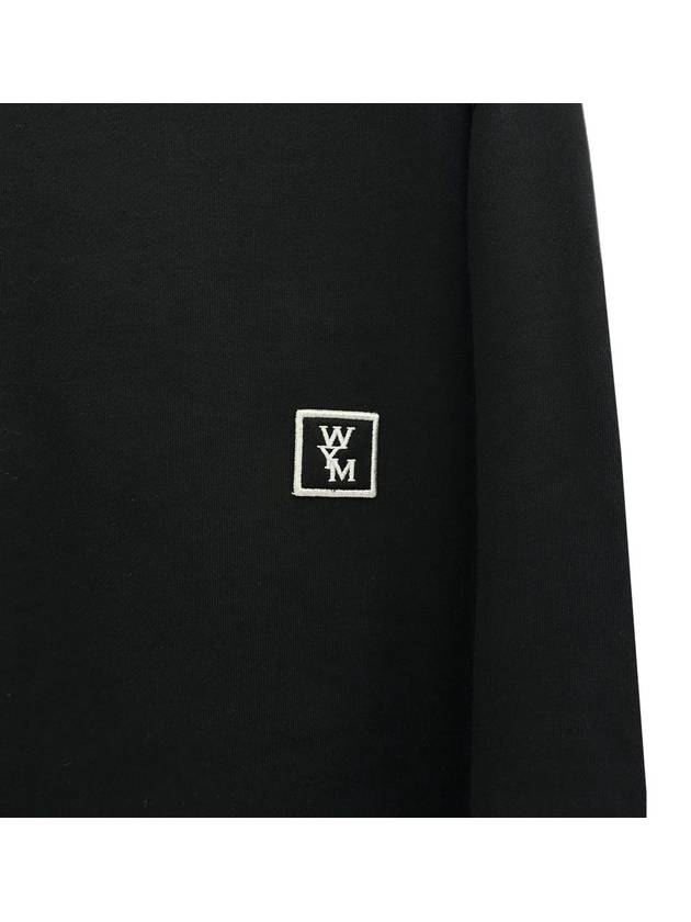 Back Logo Sweatshirt Black - WOOYOUNGMI - BALAAN 5