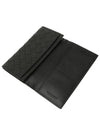 Intrecciato Leather Long Wallet Black - BOTTEGA VENETA - BALAAN 5