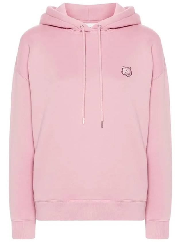 Bold Fox Head Patch Comfort Hoodie Pink - MAISON KITSUNE - BALAAN 2