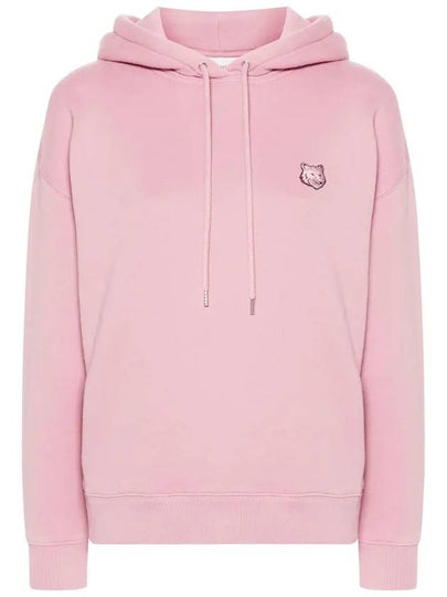 Bold Fox Head Patch Comfort Hoodie Pink - MAISON KITSUNE - BALAAN 2