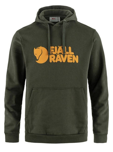 Men's Logo Hoodie Deep Forest - FJALL RAVEN - BALAAN 1