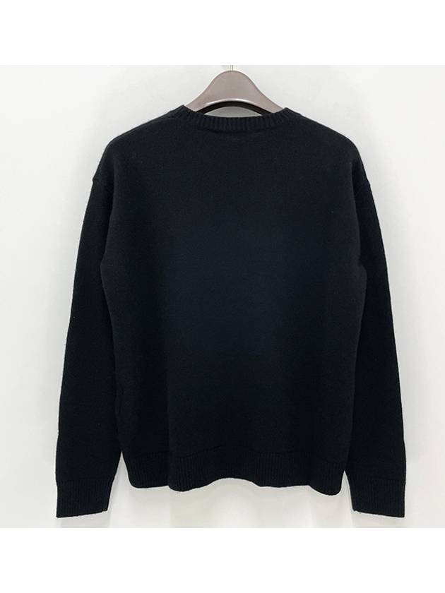 S Max Mara KASSEL logo wool cashmere knit black 2429366163600 009 - S MAX MARA - BALAAN 2