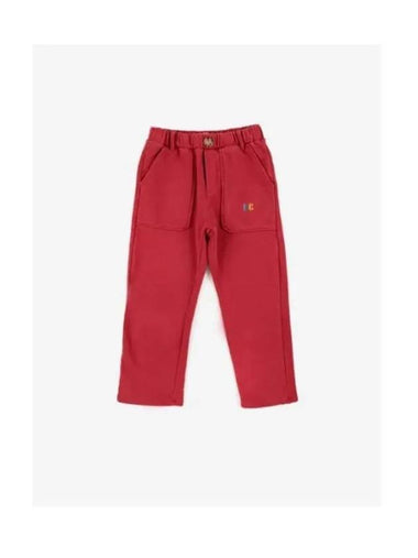 Kids BC Logo Jogger Pants 223AC073 610 Italian - BOBO CHOSES - BALAAN 1