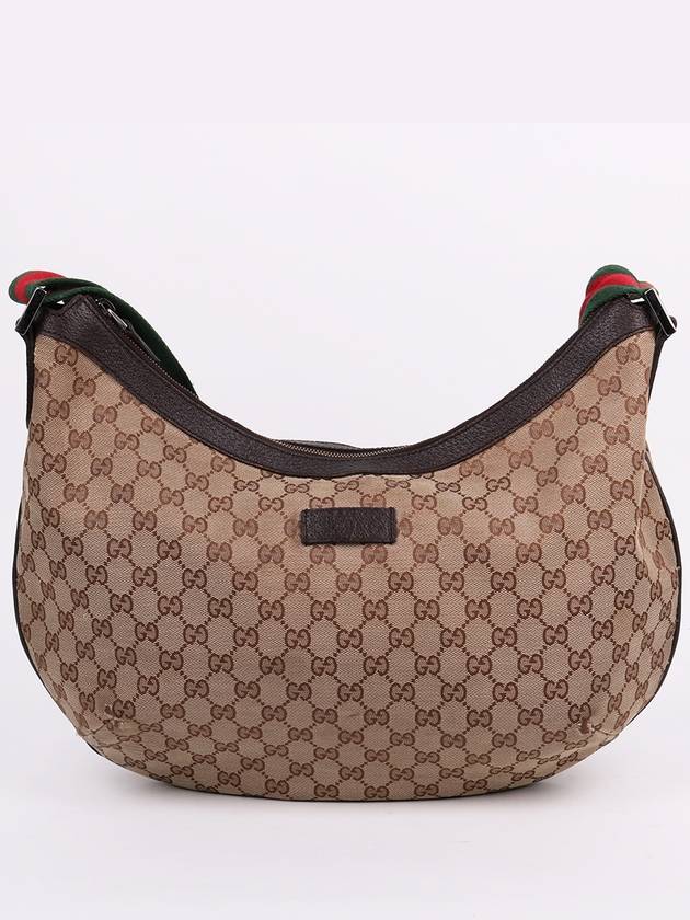 GG fabric three stripe large hobo shoulder bag 189752 - GUCCI - BALAAN 1