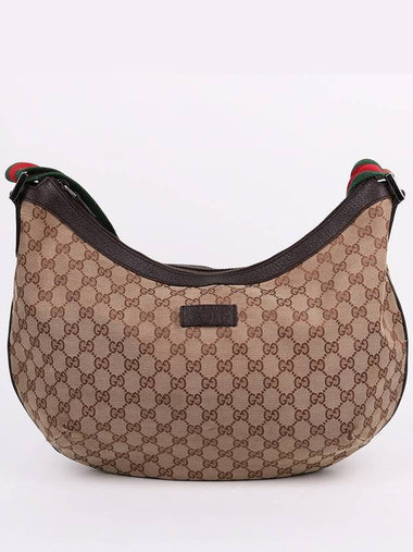 GG fabric three stripe large hobo shoulder bag 189752 - GUCCI - BALAAN 1