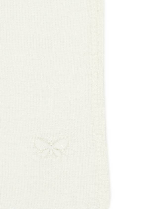 Weekend Flavio Scarf Ivory - MAX MARA - BALAAN 7