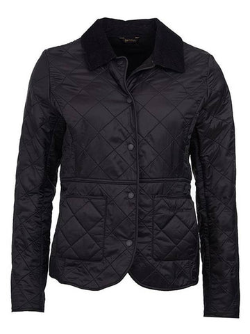 Deveron Polar Quilted Jacket Black - BARBOUR - BALAAN 1