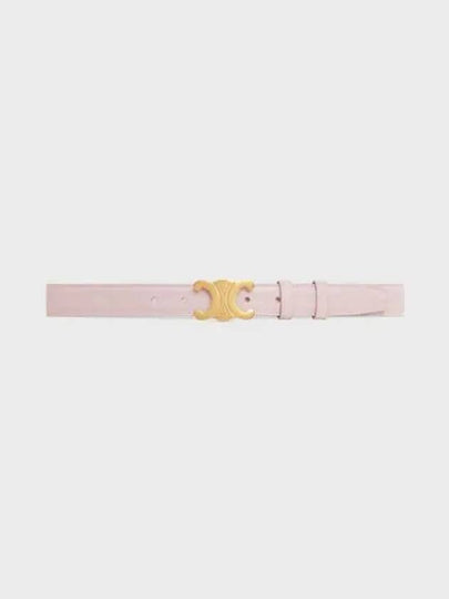 Medium Triomphe Belt Lizard Pastel Pink - CELINE - BALAAN 2