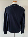 Three stripe navy knit E2 L - MONCLER - BALAAN 3