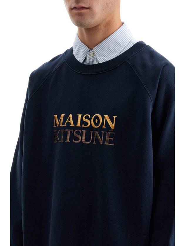 "oversized sweatshirt with - MAISON KITSUNE - BALAAN 4