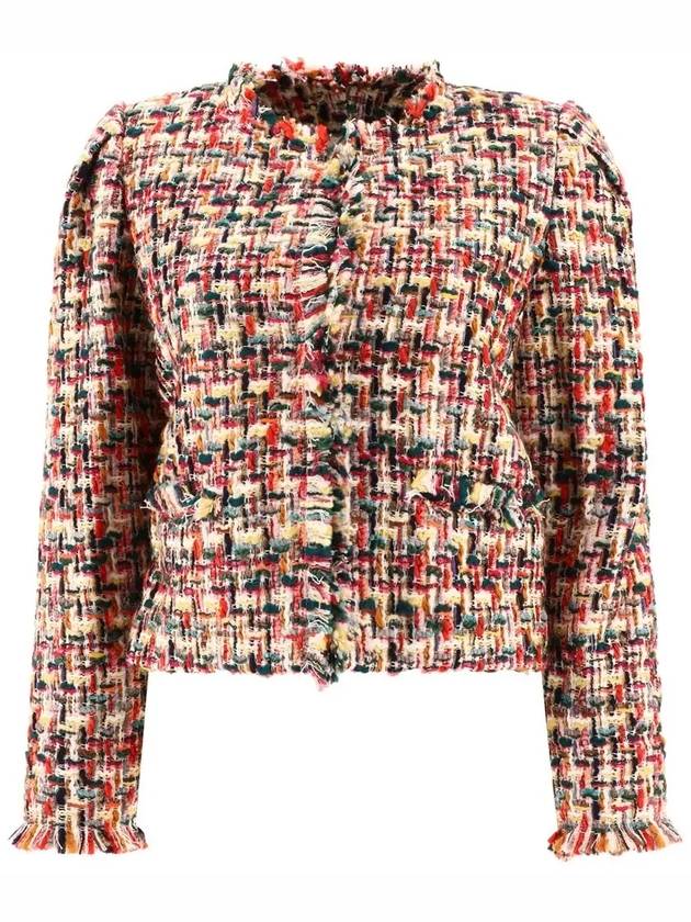 Zingy Tweed Blazer Jacket - ISABEL MARANT - BALAAN 3