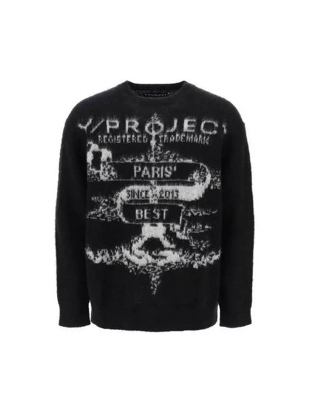 Y PROJECT Paris vest jacquard knit MPULL87 S25 Y64 BLACK - ETC - BALAAN 1