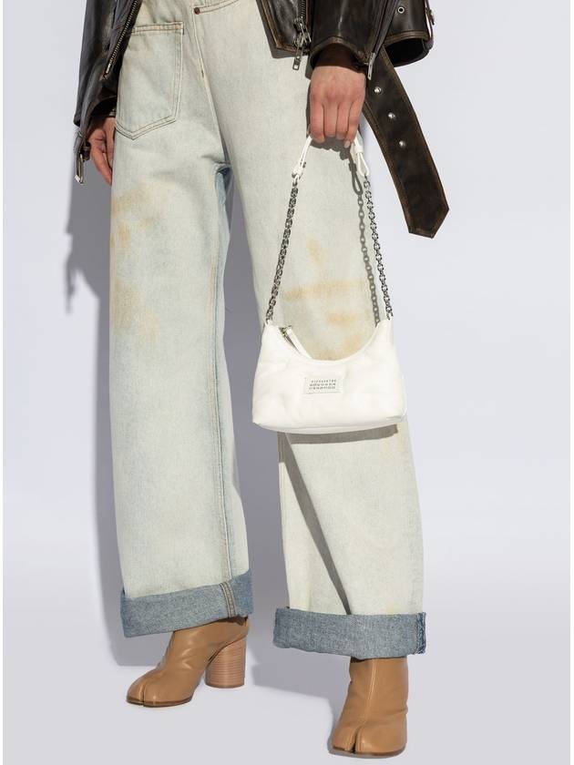 Micro Glam Slam Shoulder Bag White - MAISON MARGIELA - BALAAN 3